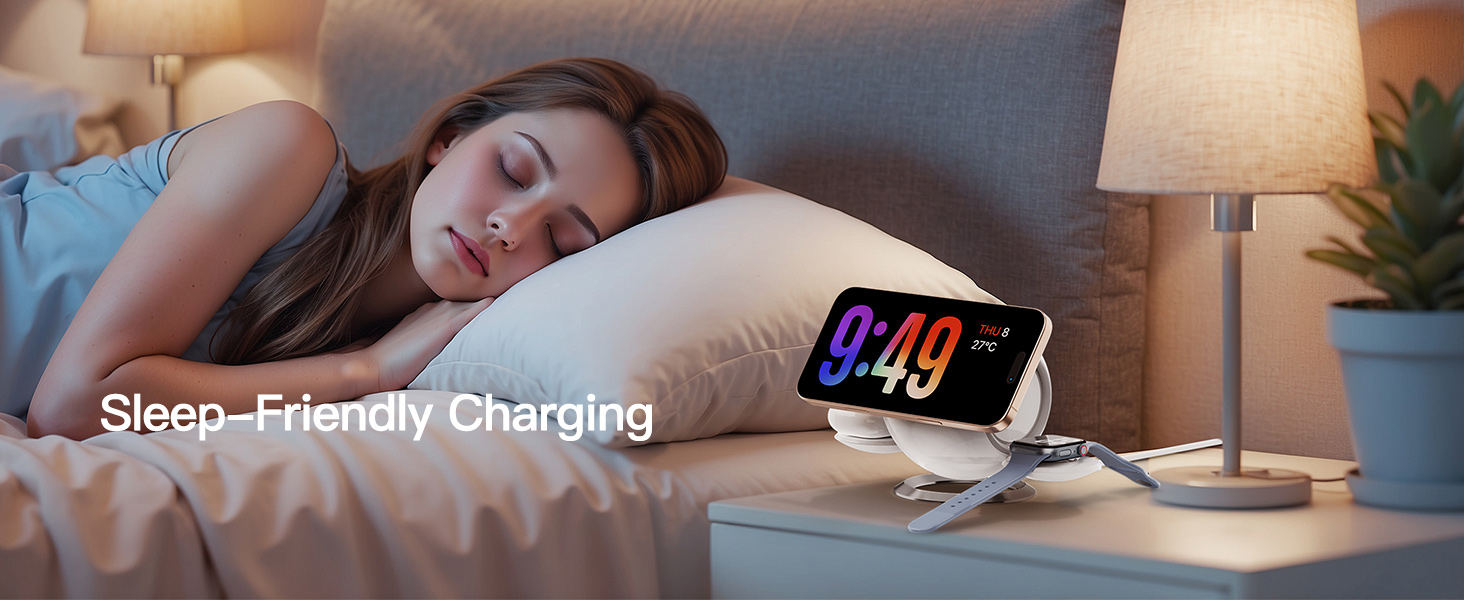 Wireless 3-in-1 charger