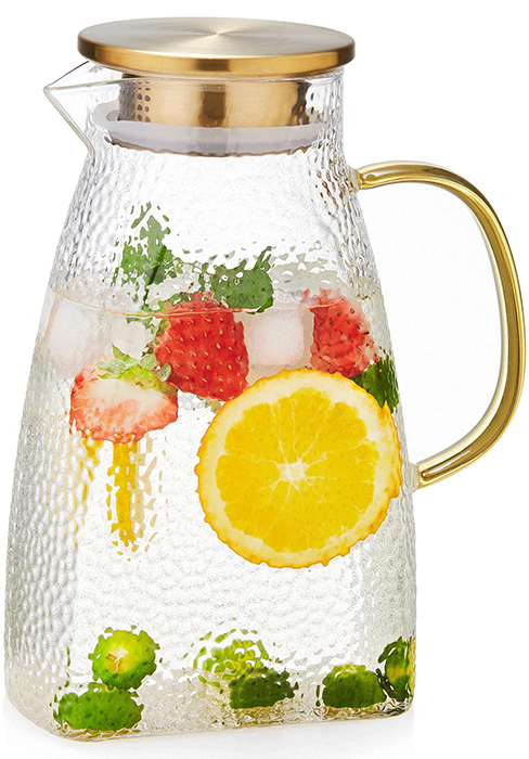 glass pitcher