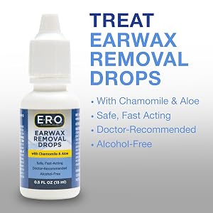 ERO E-R-O Earwax Removal Kit ear drops