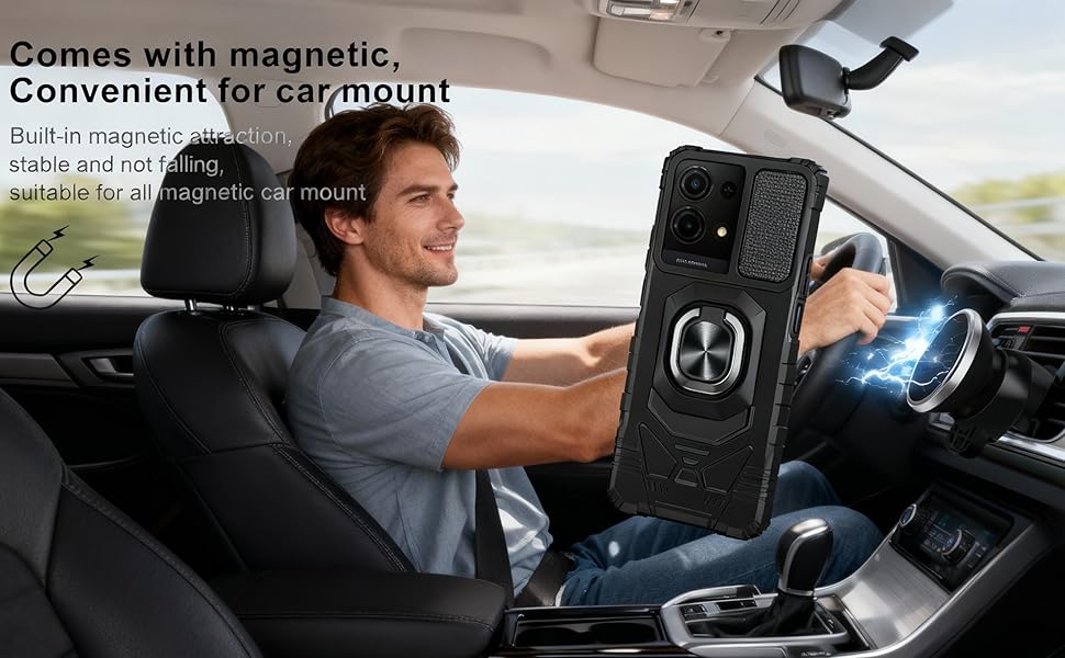magnetic ring stand for car mount
