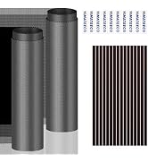 YIMATEECO PC Dust Filter 400x300mm, 4Pack DIY PC Case Dust Mesh Filter PVC Dustproof Filter Cover...