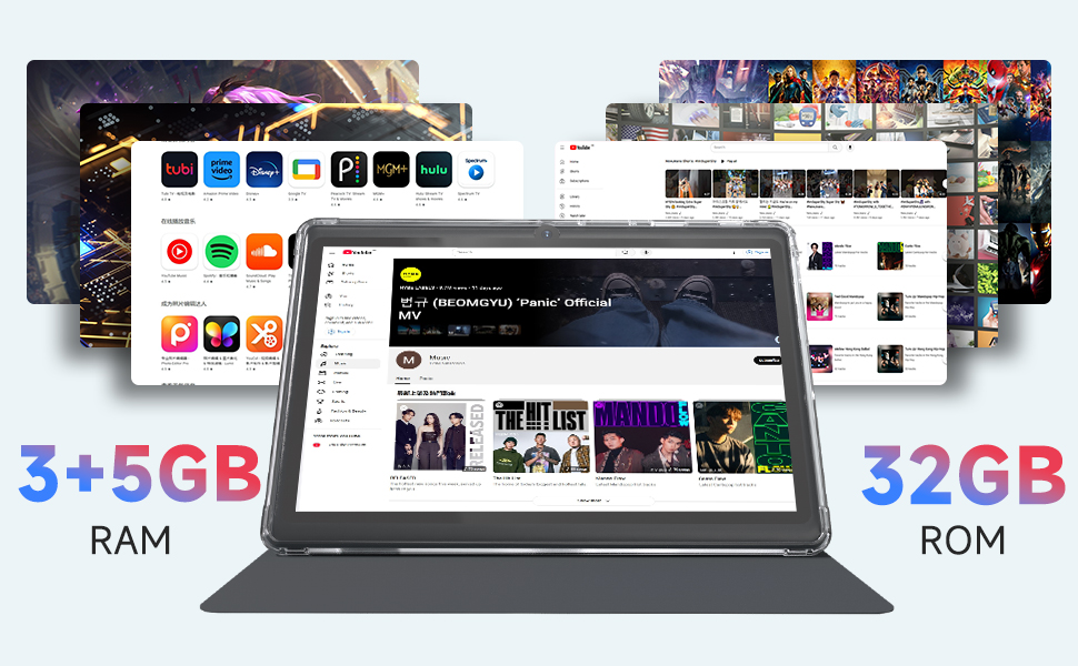 7 inch Android 14 Tablets