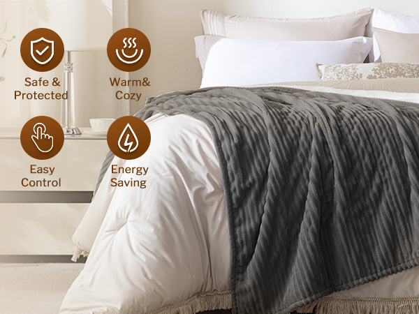 heating throw blanket