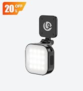 ULANZI IN07 Mini Magnetic LED Fill Light for Insta360 Go Ultra 5600K CRI=95 | 180° Rotation 3-Sta...