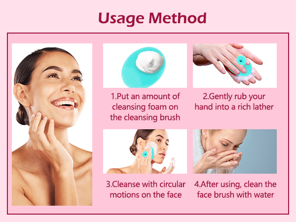 facial scrubber for face