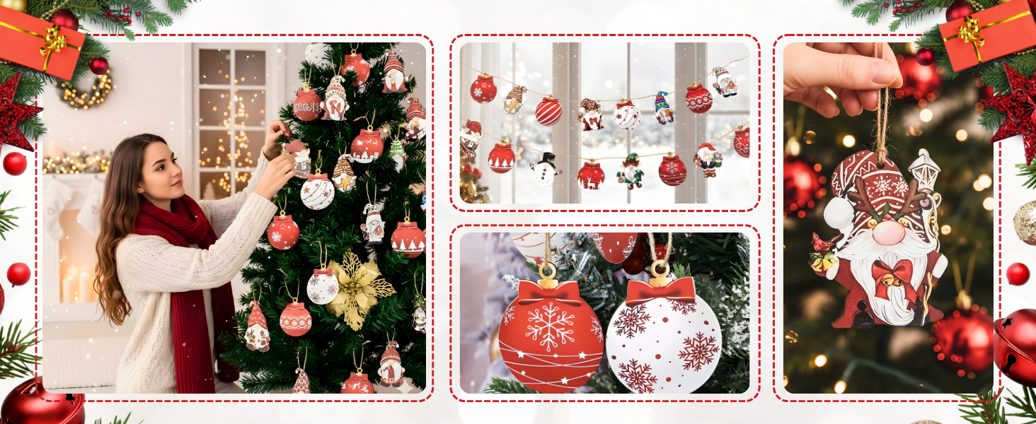 Gnomes Christmas tree Decor Ornaments