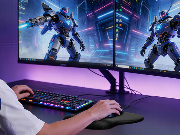 Mouse Pad with Wrist Rest