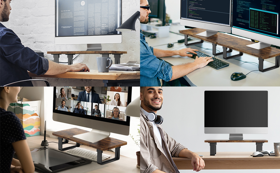 monitor stands risers