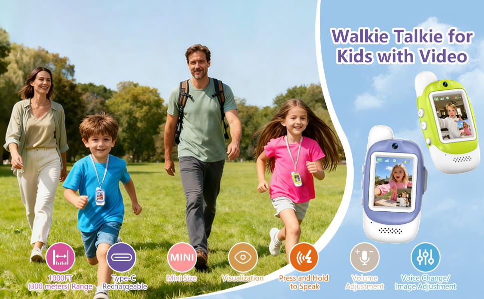 Video Walkie Talkies for Kids