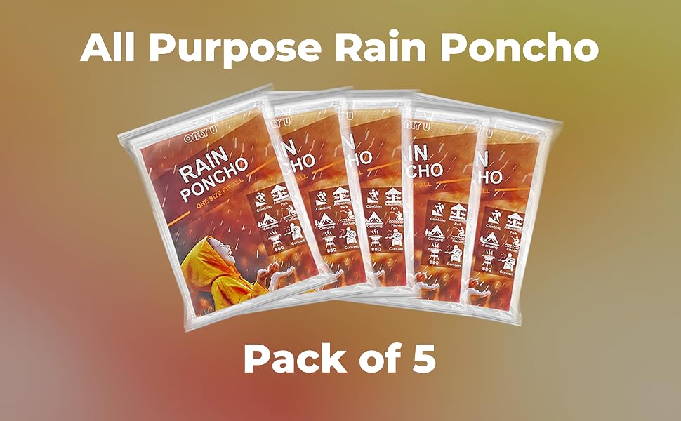 Rain pochos
