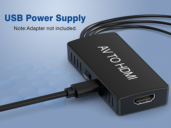 av cable to hdmi adapter