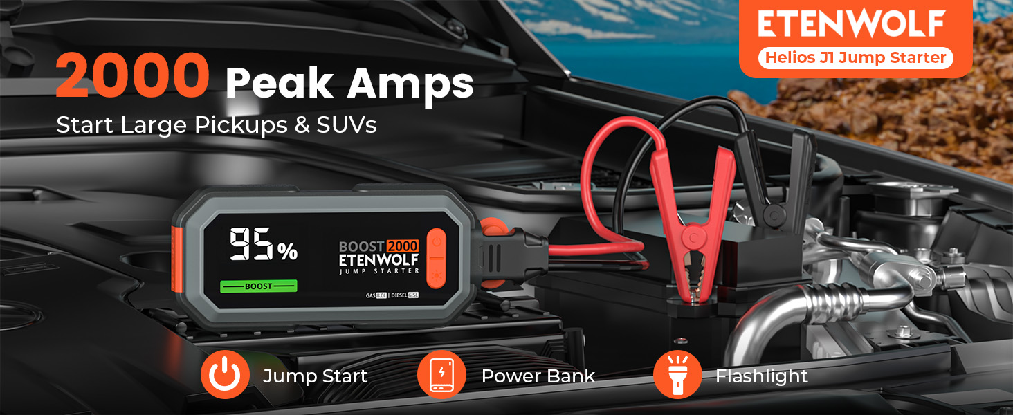 Battery Jumper Starter Portable