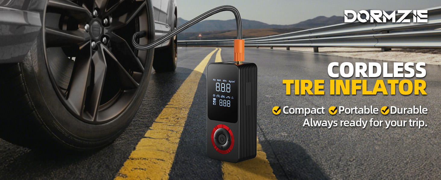 corrdless tire inflator