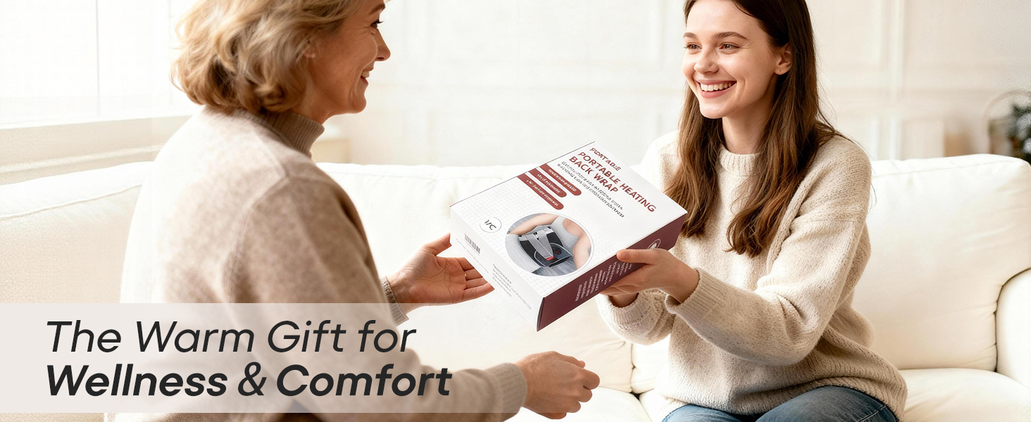 back heating pad massager cordless