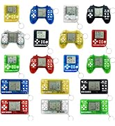Hatende 18Pcs Video Game Party Favors for Kids,Mini Game Keychain for Kids Boys Birthday Supplies...