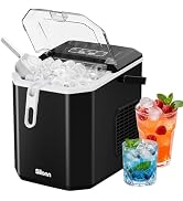 Silonn Ice Maker Countertop, Portable Ice Machine with Carry Handle, Self-Cleaning Ice Makers wit...