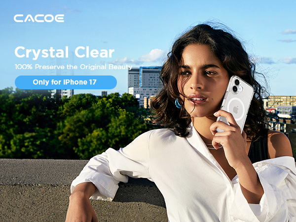 CACOE Magnetic Case for iPhone 17 6.3 inch