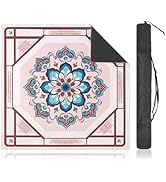 Linoows Mahjong Mat | Non-Slip Gaming Mat with Noise Reduction 31.5x31.5 Inch Large for Mahjong, ...