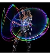 GloFX Cosmic Cable [PROGRAMMABLE LED Fiber Optic Light Cable] 6 Ft 360° Swivel 8 mm Diameter - Br...