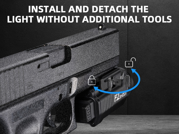 gun lights for pistols