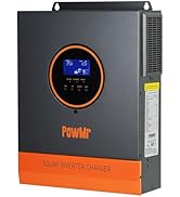 Solar Inverter Charger 3200W 24V to 120V, 3200-Watt Solar Inverter Bulit-in 60A MPPT Controller a...