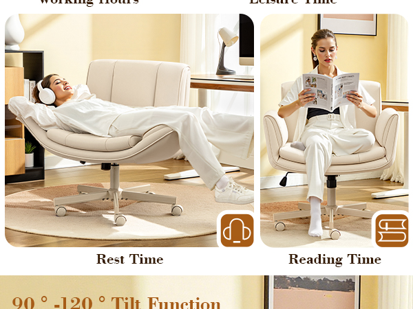 Criss Cross Chair with Armrests