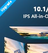 OOSSXX 10’’ UHD Monitor Wired Security Camera System Full HD 5MP Definition Outdoor Home Video Su...