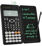 Rechargeable ROATEE 991ES MAX Scientific Calculators, CalcNote Multiview 4-Line Display with LCD ...