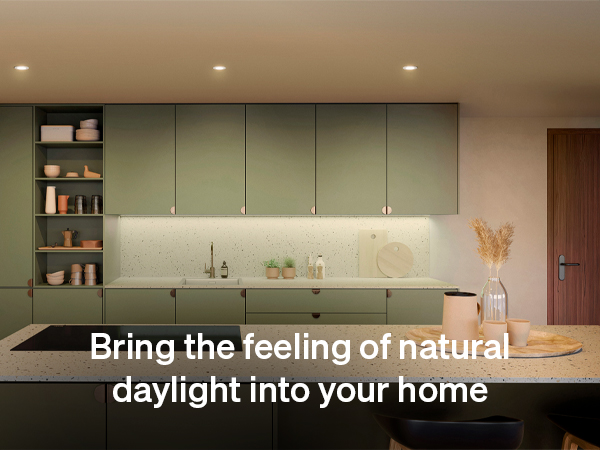 Feeling of natural daylight