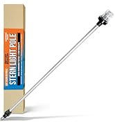 Boat Anchor Light Pole, 35" LED Stern Light, USCG Tested Waterproof Marine Navigation Light, 2NM ...