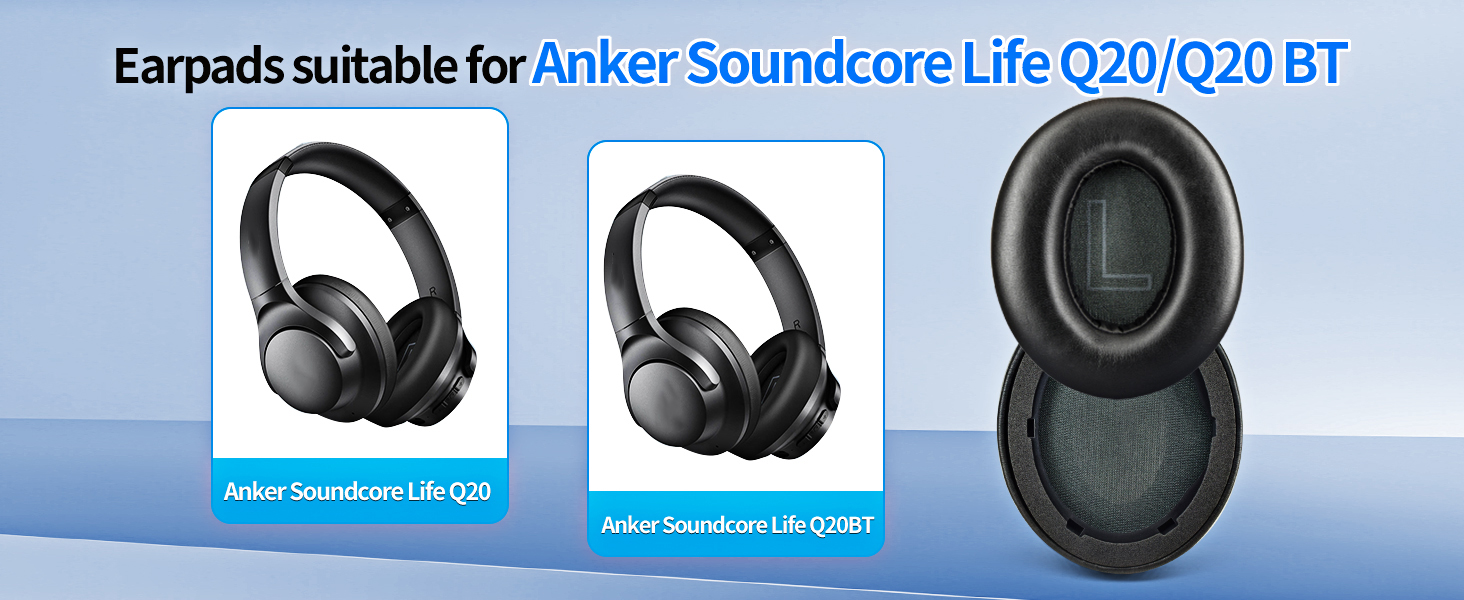Anker Soundcore Life Q20 Q20 BT Headphone Earpads