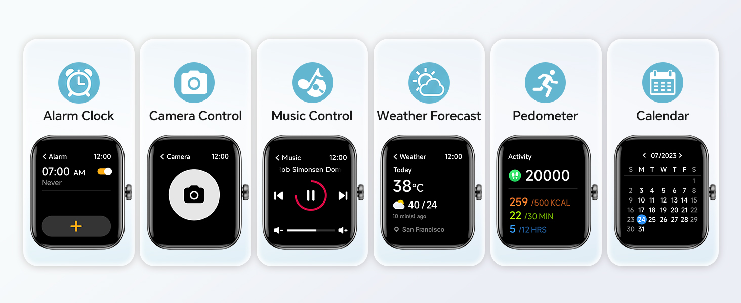 Multifunctional smart watch