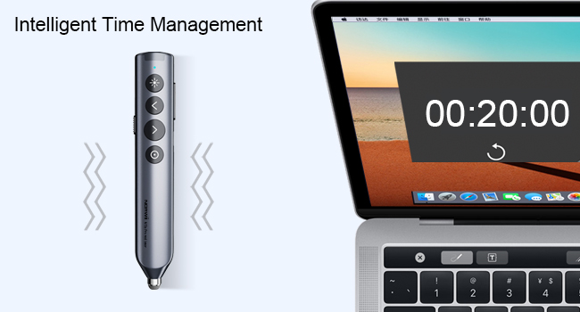 N10s Pro_wireless_presentation_clicker_Smart Time Management