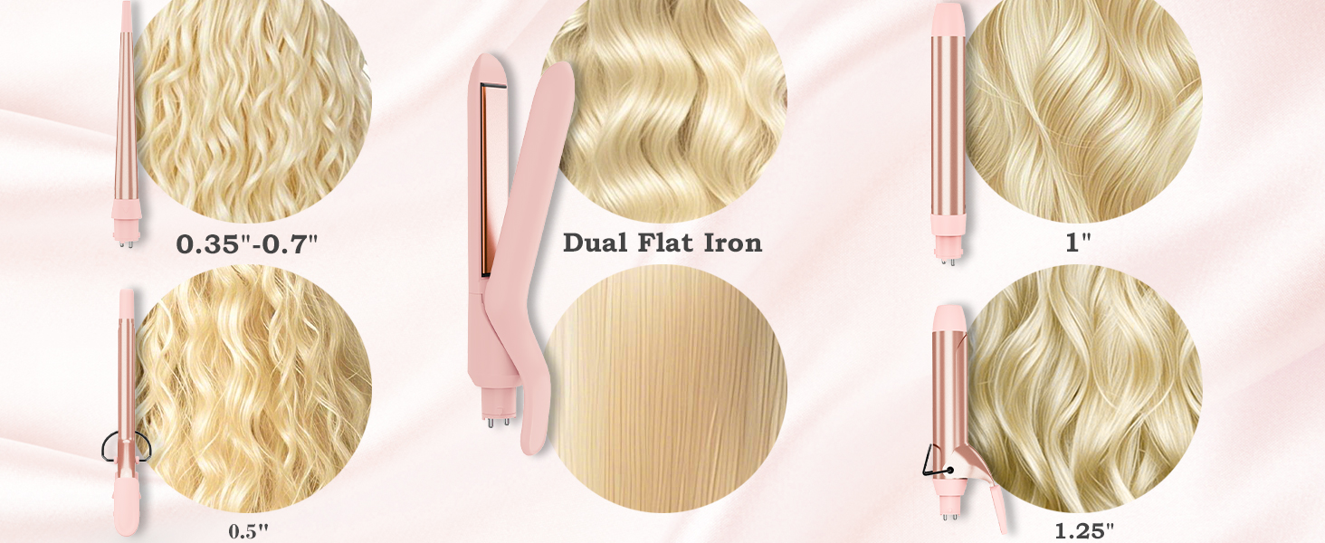 wand curling iron flat iron hair straightener