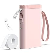 TYPONOS P21 Label Maker Machine with Tape, Label Printer Thermal Mini Label Makers with Built-in ...