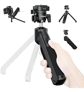 ULANZI Tabletop Tripod for Camera Mini Vlogging Tripod TT38, Uka F38 ClickOpen Flexible Travel Tr...