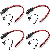 Sae Extension Cable Quick Connector 14Awg 30Cm Automotive Dc Power Extension Disconnect Plug Adap...