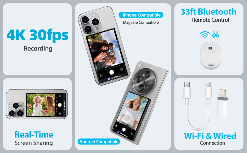 selfie monitor screen iphone