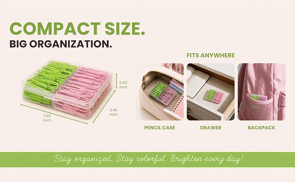 Stay organized with Misty Lime &amp;amp; Creamy Peach, brighten every day!