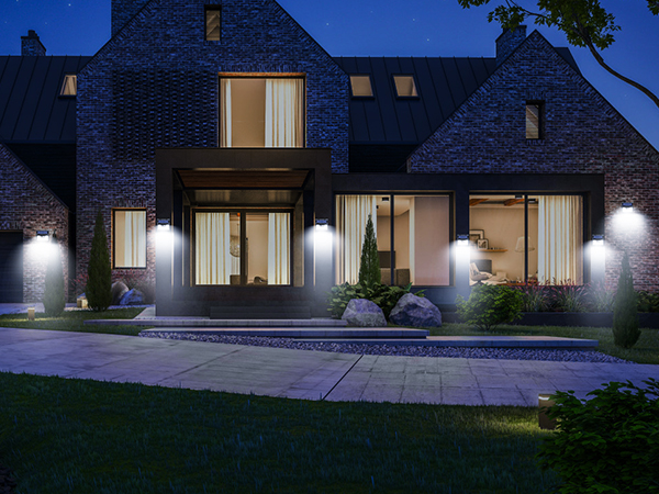solar motion lights outdoor