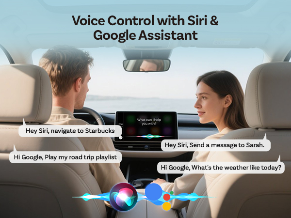 2026 Upgrade Ottocast Mini Cube, 2-in-1 Wireless CarPlay &amp; Android Auto Adapter