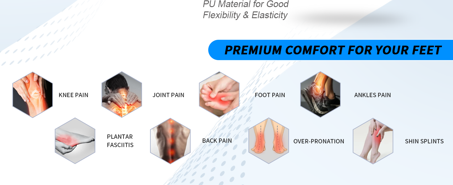  Arch Support Insoles