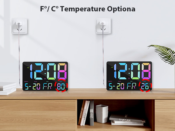 F°/ C°Temperature Optional