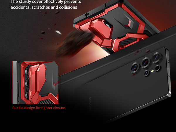 S25 Ultra Case with Ring Stand