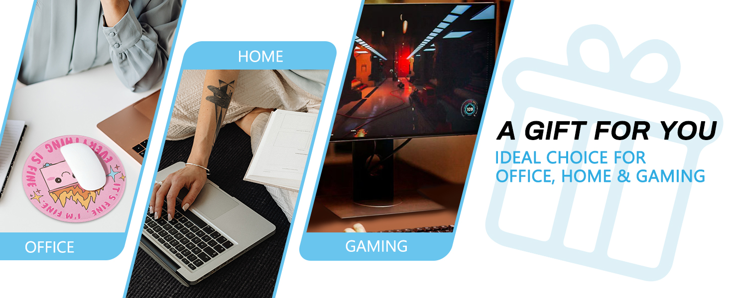 Mouse Pad for Computer, Laptop, Office &amp;amp; Home