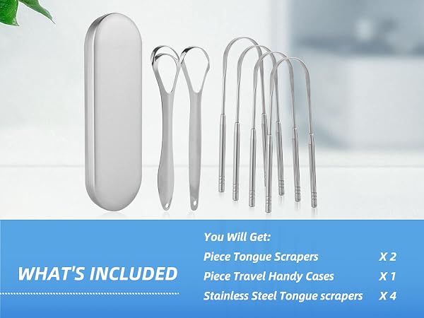 Aussumy 6 Pack Tongue Cleaners