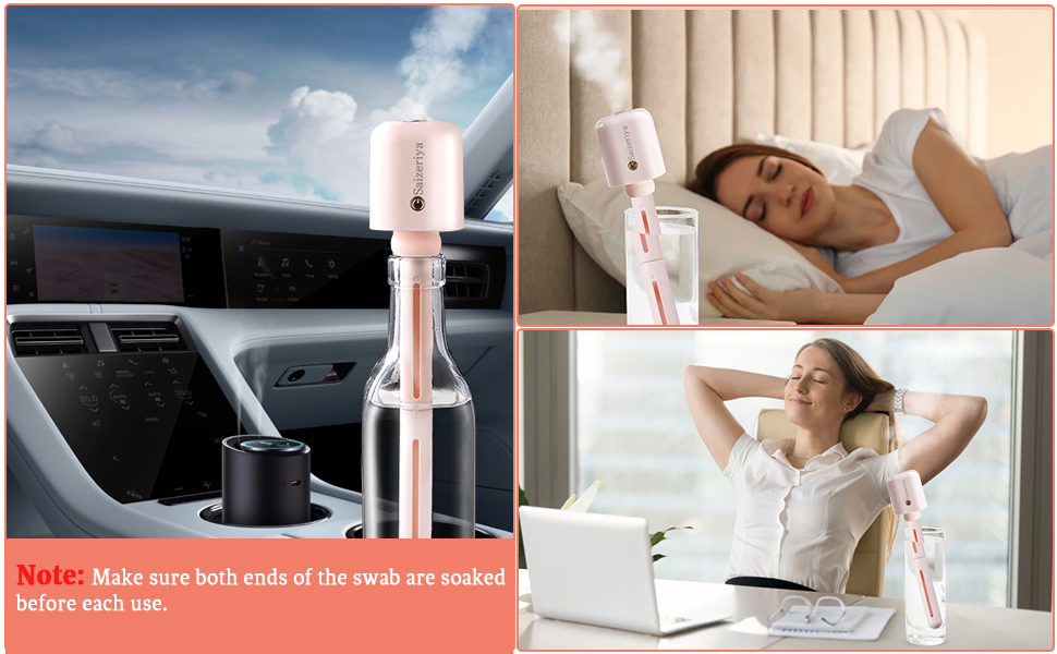 portable mini humidifier desk personal humidifier indoor small travel humidifiers for hotel office