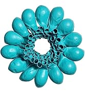 90 Packa Teal Balloons 18 inch Turquoise Latex Big Balloons for Party Decorations and Events ZWZL...