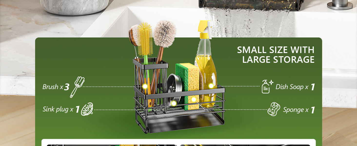 sink caddy for kitchen