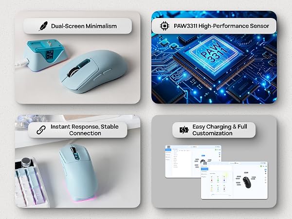 wireless gaming mouse